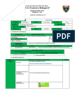 SESION de APRENDIZAJE 20 de Octubre Palabras Polisemicas