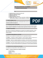 Syllabus 204040 Estadística Descriptiva (N)