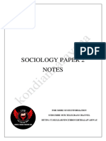 Sociology Paper 2 Complete Notes - Https