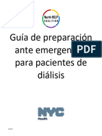 Emergency Prep Dialysis SP