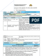 Planeación Por Proyecto de 11 A 28 de Septiembre Del 2023