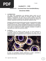 Unidad N 1 Ciencias Naturales 7 Los Seres Vivos