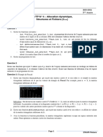 TD - TP - 4 - Allo Dynamique - Structures - Fichiers