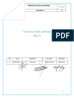 Instructivo Pasillo Confinado APO - F1 - Rv.03