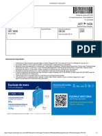 Confirmación - Facturación