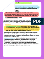 Le 1er Et La 2eme Guerre Mondiale