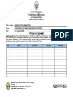 Attendance Sheet 1