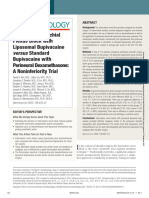 Interscalene Brachial Plexus Block With Liposomal Bupivacaine Bupivacaine With Perineural Dexamethasone: A Noninferiority Trial