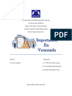  Importacion en Venezuela