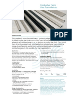 KT DS Conductive Fabric Over Foam Gaskets