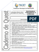 Facet Prof - Deciências Manaíra - PB