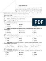 Miércoles 4 Octb. SUSTANTIVO Y ADJETIVO SIN CLAVES