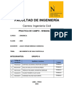 Practica de Campo 1 - Movimiento de Una Particula