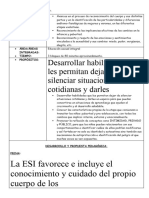 Planificación Diaria de ESI