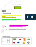 Reconocer y Comparar Figuras 2D Con Figuras 3D