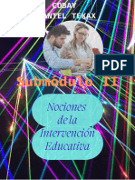 Intervención Educativa