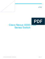 Cisco n9k c9300fx3 Datasheet