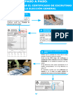 Pasos Certificado Escrutinio V - F