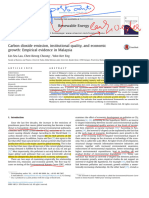 Carbon Dioxide Emission Institutional Quality and Economic - 2014 - Renewable