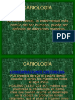 CARIOLOGÍA