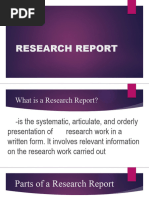 Research Report