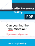 Security Awareness Training