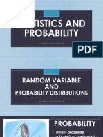 Statistics and Probability