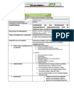 Taller 2 Estructura Organico Funcional