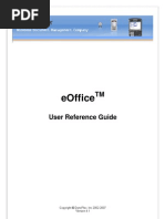 Eoffice User Reference Guide