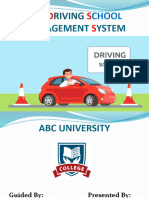 Car Driving School MGMT JSP