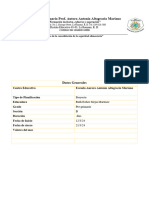 Planificación Mes de Marzo