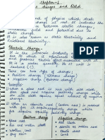 Physics Chapter 1 Electric Charge and Field