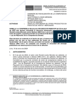 Procedencia: Denunciante: Denunciada: Materias: Actividad