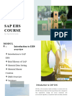 Sap Ehs Course