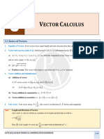 Vector Calculus