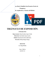 Grupo 9 - Triángulo de Exposición.