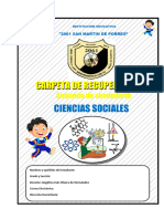 Carpeta Pedagogica de Recuperación 2022 - 2°grado - Ciencias Sociales