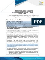 Intrusion o Testing1 - Fase 0 - Exploración Sobre Metodologías de Intrusión