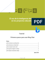 Tutorial-Primeros Pasos en Bing Chat