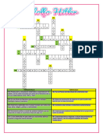 Crucigrama de Adolfo Hitler