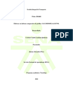 Elaborar Un Informe Comparativo de Perfiles. GA3-210201052-AA3-EV01