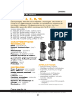 Pompe Lowara Multicellulaire SV