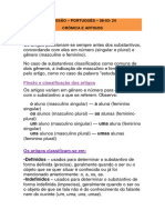 REVISÃO Português 7º Ano - Crônica e Artigos - 08-03-24