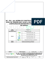 NC Ra1 203 Configuracion Retencion Con Cruceta de 2400 MM v2