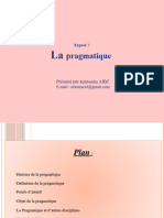 La Pragmatique