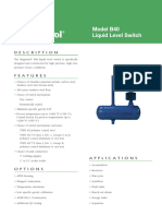 Liquid Level Switch B40-Catálogo - 46-120.25 2017