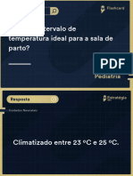 Flashcards - Cuidados Neonatais