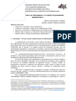 Aula 2 Introdução À Administração Geral O Saber Administrativo Na Enfermagem Evolução Do Pensamento Administrativo