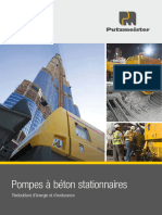 BSA Pompes À Béton Stationnaires Brochure FR