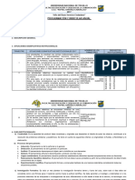 Programación Anual Secundaria 2017